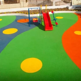 Thi công thảm cao su sân chơi EPDM