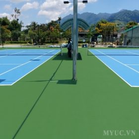 Thi công sân tennis